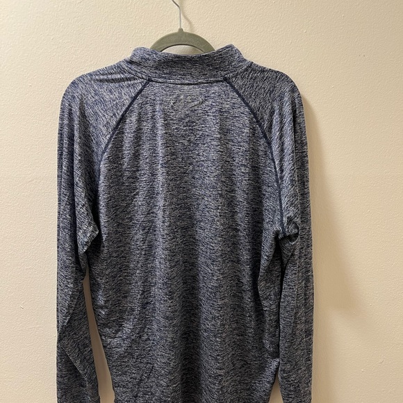 Under Armour Navy and White Knit Pullover - Picture 2 of 4